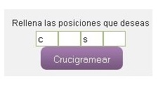 Instrucciones del Crucigramador 2